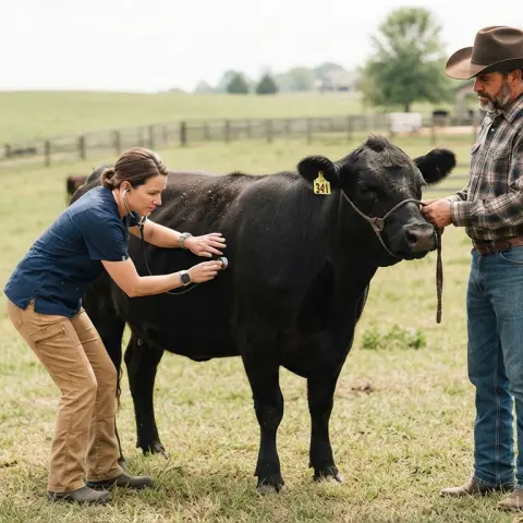 Angus Cattle Health and Wellness