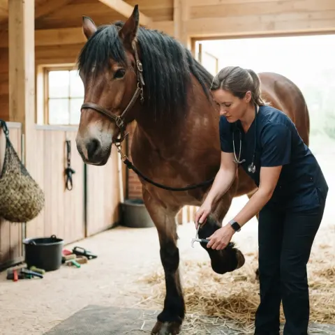 Draft Horse Health and Wellness