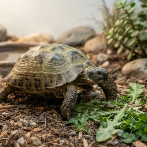 Russian Tortoise Health and Wellness