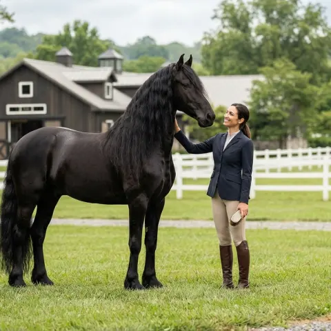 Friesian Horse Health and Wellness