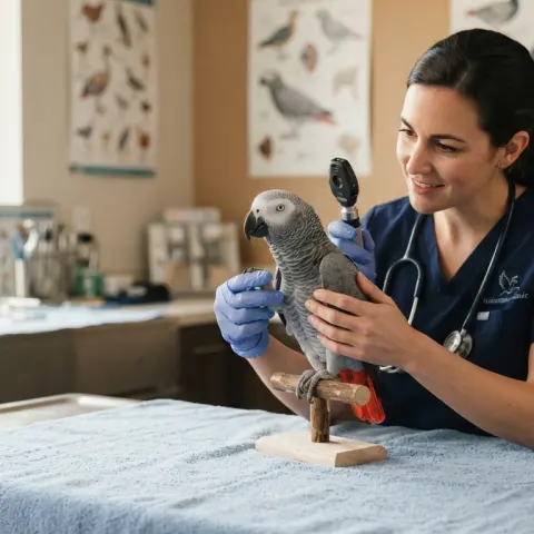 African Grey Parrot Health and Wellness