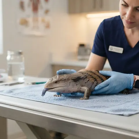 Blue-Tongued Skink Health and Wellness