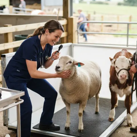 Mixed Livestock Vet Visit Preparation