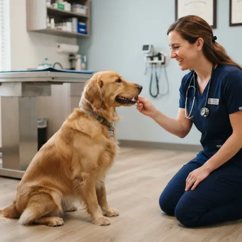 Dog Behavior and Training Notes for Vet Visits