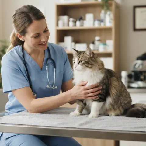 Longhair Cat Hairball and Digestive Watch