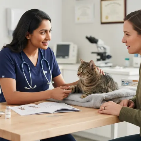 Cat Parasite and Vaccine Questions