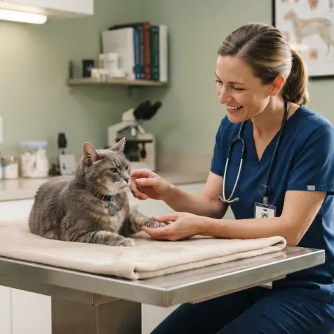 Cat Senior Wellness Visit Prep