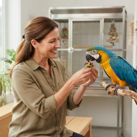 Parrot Wellness and Enrichment Guide