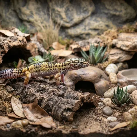 Gecko Habitat and Shedding Guide