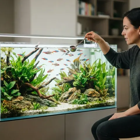 Aquarium Fish Feeding and Weight Clues