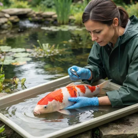 Pond Fish Parasite Warning Signs