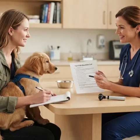 Vet Visit Question List for Owners